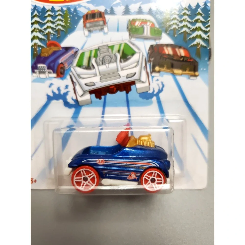 Hot Wheels 2018 Holiday Hot Rods Series‎ #5 Pedal Driver Blue w/PR5s * BRAND NEW